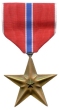 Awared the Bronze Star