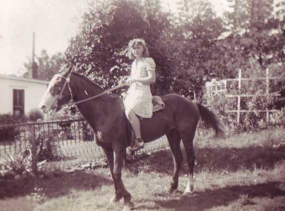 Opal and Her Horse Ginger