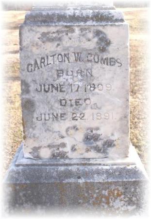 Carlton Combs - Sheridan Cemetery