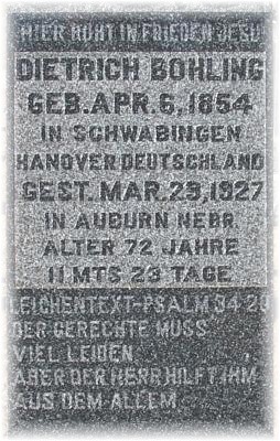 Dietrich Friederich Bohling