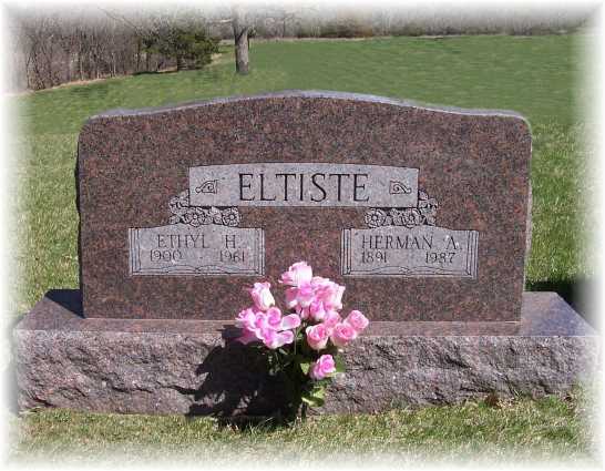 Buried - Sheridan Cemetery - Auburn, Nebraska