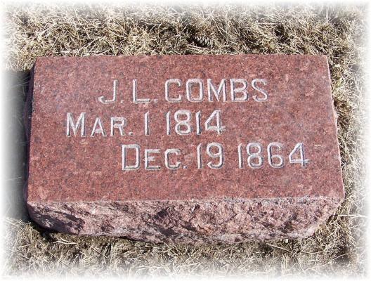 Jefferson Lee Combs - Mount Vernon Cemetery - Peru