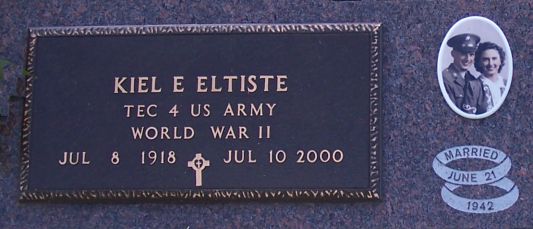 Kiel Eltiste Stone - Johnson Cemetery