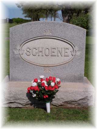 Schoene Family Tombstone