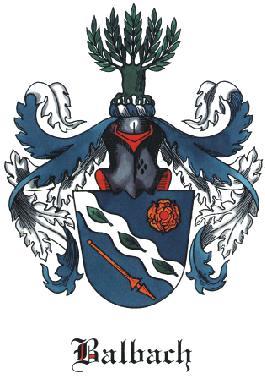 Balbach Family Coat of Arms