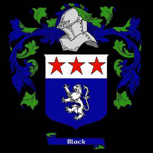 Black Family Coat of Arms