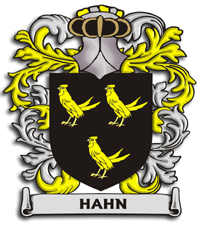 Hahn Family Coat of Arms