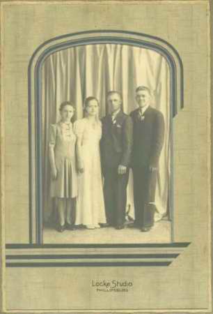 Edward Irene (Kaiser) Zillinger Wedding Party